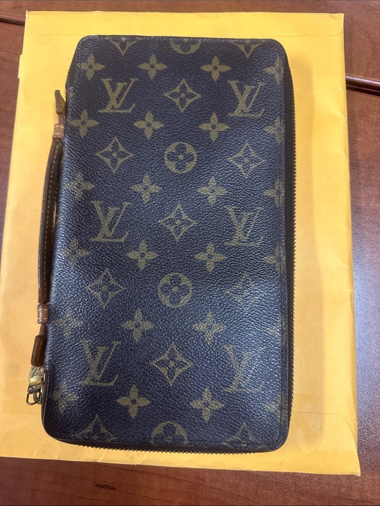 Louis Vuitton Other - Louis Vuitton Brown Monogram Canvas Zip-Around Wallet with Handle